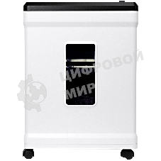 Шредер ГЕЛЕОС УМ26-4, (DIN P-4), фрагмент 3,9х35мм, 14-17 лист (70г/м2), CD/пл.карты/скрепки/скобы, 26 литров