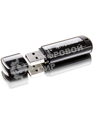 Флешка USB Transcend JetFlash 350 (TS4GJF350), 4Gb, USB 2.0, R/W 12/5, черный