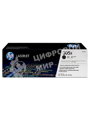 Картридж лазерный HP CE410X черный CLJ Pro 300 Color M351/Pro 400 Color M451/Pro 300 Color MFP M375/Pro 400 Color MFP M475 (4 000 стр.)