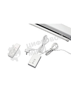 Экран Cinema S'OK SCPSM-332x186FG-ED90 Pro 150'' 16:9 настенно-потолочный, моторизованный, Fiberglass, белый корпус, Extra Drop 90 см