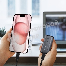 Внешний SSD ADATA Elite SE880, 2TB, USB 3.2 Gen 2x2 Type-C, R/W 2000/2000, серый