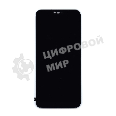 Дисплей для Huawei Honor 10 с кнопкой Home в комплекте черный