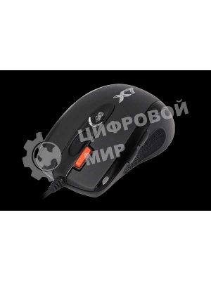 Мышь проводная A4Tech XL-750BK черный, 3600 dpi, USB, кнопки - 7