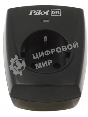 Сетевой фильтр Pilot BIT 1 розетка Surge Protector Pilot BIT 1 outlet