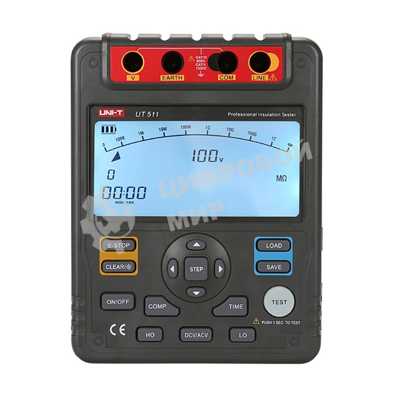 Измеритель сопротивления изоляции UNI-T UT511