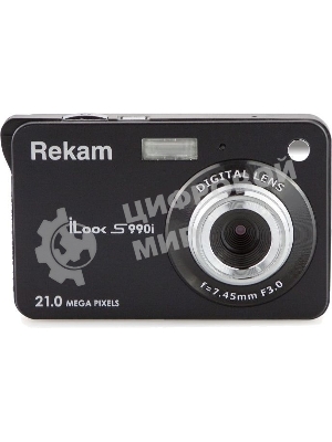 Фотоаппарат Rekam iLook S990i черный 21Mpix 2.7