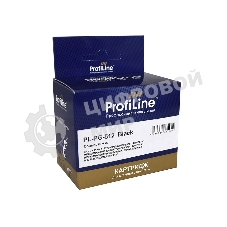 Картридж струйный ProfiLine PL-PG-512 для Canon Pixma iP2700 MP240/250/260/270/272/280/480/490/492/495/ MX320/330/340/350 Black водн