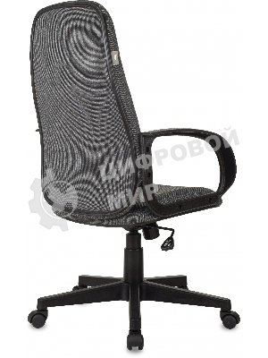 Кресло Бюрократ CH-808AXSN/Grey 10-128 темно-серый, ткань