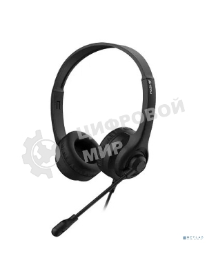 Гарнитура A4Tech HU-8 чёрный, проводная