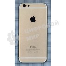Задняя крышка для iPhone 6 (4.7) золотой