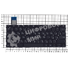 Клавиатура для ноутбука Asus Chromebook C201 черная