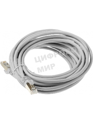 Патч-корд FTP Cablexpert cat.6, 7.5м, литой, многожильный, серый