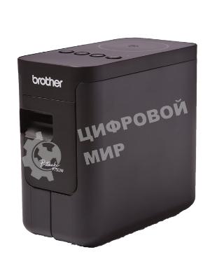 Принтер для наклеек Brother P-Touch PT-P750W (ленты TZe, HSe 3,5/6/9/12/18/24 мм, 30 мм/с, 180х360т/д, автообрез. с полуобрезкой, печать ШК, USB2.0, WiFi, NFC, Wi-Fi Direct, БП, USB-кабель, ПО, лента 24мм/4м, замена PT-2430PC)