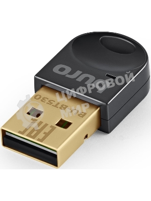 Адаптер USB Buro Bluetooth 5.3+EDR class 1.5 20м черный