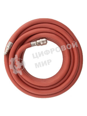 Шланг пневматический резиновый Stels 57021 10x16мм, 24 бар, армированный, быстросъем, 10 м