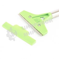 Скребок, фиксированное лезвие 100мм, металлич. обрезиненная ручка, 250 мм