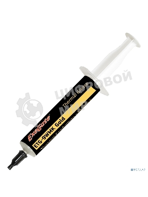 Термопаста ExeGate ETG-9WMK Gold, шприц с лопаткой, 2г
