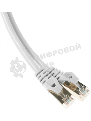 Патч-корд FTP Cablexpert cat.6, 7.5м, литой, многожильный, серый