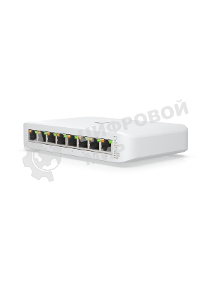 Коммутатор Ubiquiti USW-LITE-8-POE 8POE 1000M POE