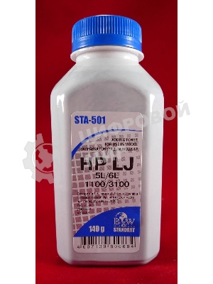 Тонер HP LJ 1100/1150/3100/5L/6L (фл,140г) B&W Standart фас России
