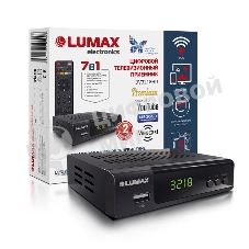 Цифровой телевизионный приемник LUMAX DV3218HD